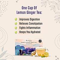 Lemon Ginger Green Tea | Helps in Digestion
